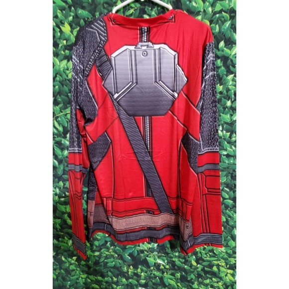 Gymgala Long Sleeve Shirt - Deadpool Print 3XL - Picture 4 of 5